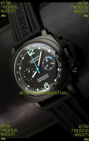 Panerai Luminor Regatta Flyback Swiss Watch PVD Casing