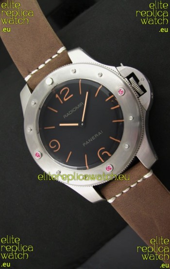 Panerai Radiomir Egiziano Swiss Replica Watch in Brown Strap
