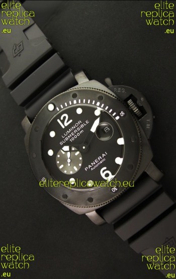 Panerai Luminor Submersible 1000M Japanese Automatic Watch in PVD Coating