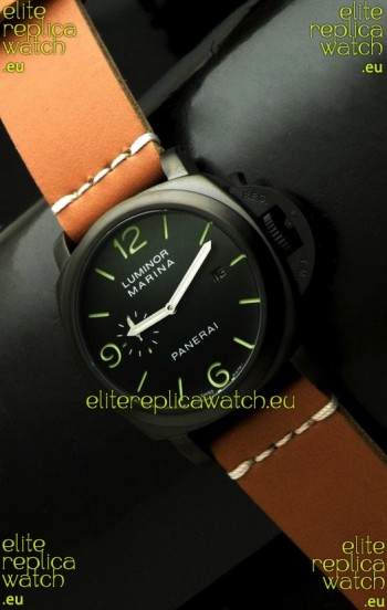 Panerai Luminor Marina Black Seal PVD Swiss Watch