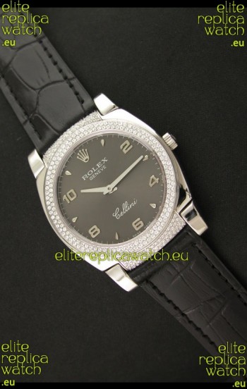 Rolex Cellini Japanese Replica Watch in Arabic Markers