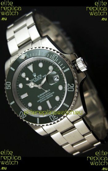Rolex Submariner Swiss Replica Watch in Stainless Steel - Super Luminous Markers