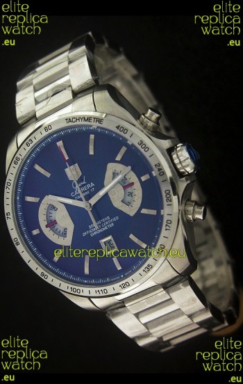 Tag Heuer Grand Carrera Calibre Japanese Watch in Black Dial