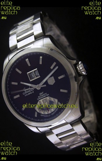Tag Heuer Grand Carrera Calibre 8 Swiss Automatic Watch in Steel