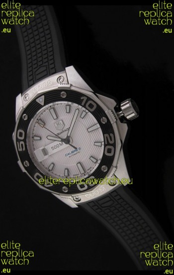 Tag Heuer Grand Carrera Caliber 5 Swiss Watch in White Dial