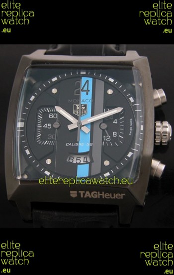 Tag Heuer Monaco Calibre 36 Japanese Black PVD Watch