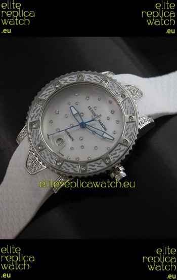 Ulysse Nardin Lady Diver White Starry Night Swiss Automatic Watch