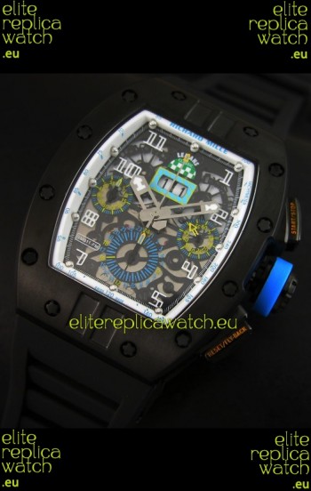 Richard Mille RM011 Filipe Massa PVD Casing Edition Swiss Replica Watch