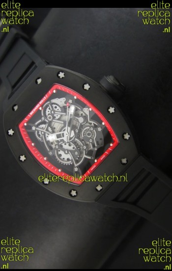 Richard Mille RM055 Bubba Watson Swiss Replica Watch in Red Indexes