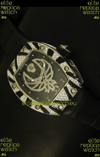 Richard Mille RM051 Tourbillon Swiss Watch in Leather Strap