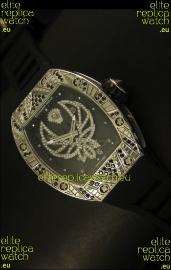 Richard Mille RM051 Tourbillon Swiss Watch in Leather Strap