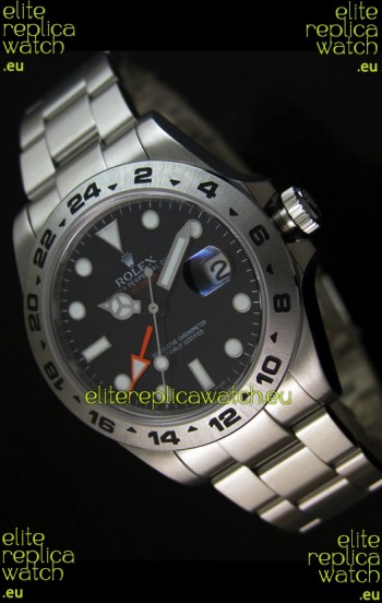 Rolex Replica Explorer II Swiss Replica Watch - SuperLuminous Hour Markers 42MM 
