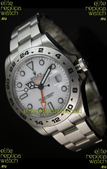 Rolex Replica Explorer II Swiss Replica Watch - SuperLuminous Hour Markers 42MM 