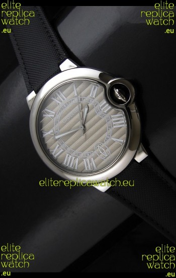 Cartier Ballon de Swiss Replica Automatic Watch in Grey Dial