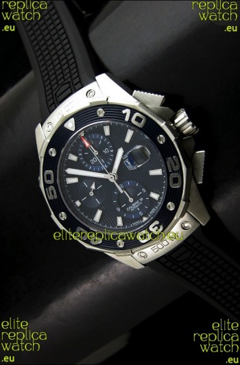 Tag Heuer Aquaracer Calibre 16 Swiss Watch in Dark Blue Dial