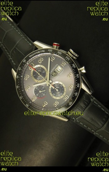 Tag Heuer Carrera Calibre 1887 Grey Dial Watch - 1:1 Mirror Replica 