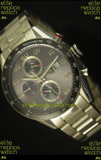 Tag Heuer Carrera Calibre 1887 Grey Dial Watch - 1:1 Mirror Replica 