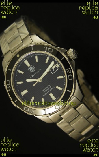 Tag Heuer Aquaracer Calibre 5 Black Dial Swiss Watch - 1:1 Mirror Edition