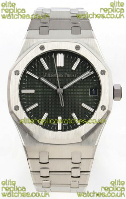 Royal Oak 15510 Green Dial FREE SPRUNG MVMNT Super Clone Watch 