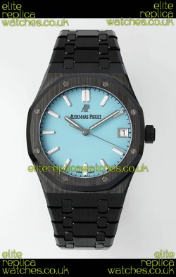 Royal Oak 15500 Tiffany Blue Dial Ceramic Super Clone Watch 