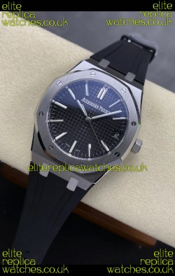 Royal Oak 15510 41mm Black Dial Super Clone Watch 