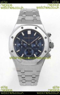 Royal Oak Chrono 26240 Blue Dial Steel Caing Super Clone Watch 