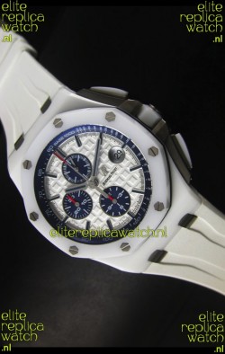 Audemars Piguet Royal Oak Offshore White Ceramic - Ultimate 1:1 3126 Movement