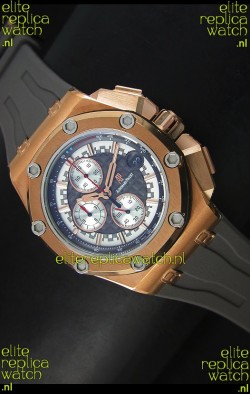 Audemars Piguet Royal Oak Offshore Michael Schumacher Quartz Movement in Rose Gold