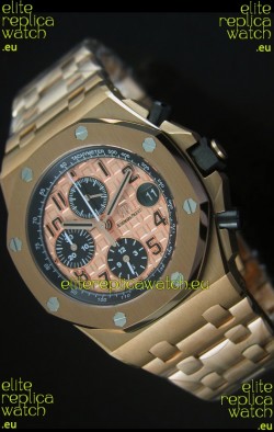 Audemars Piguet Royal Oak Offshore THEMES Pink Gold Casing 