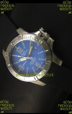 Ball Hydrocarbon Spacemaster Automatic Rubber Strap in Blue Dial - Original Citizen Movement 