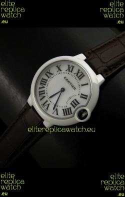 Cartier Ballon de Ladies Replica Watch in White Dial