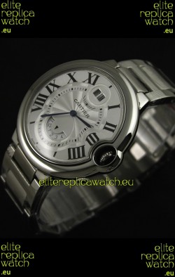 Cartier Ballon Blue de Japanese Replica Watch in White Dial