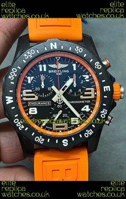 Breitling Endurance PRO 44 Orange Strap Swiss Quartz Replica Watch