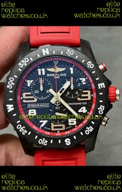 Breitling Endurance PRO 44 Red Strap Swiss Quartz Replica Watch