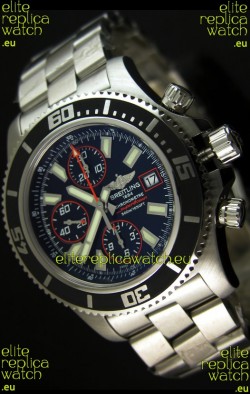 Breitling SuperOcean Abyss Swiss Chronograph Replica Watch - 1:1 Mirror Replica - 44MM Orange Markers