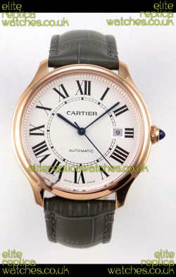 Cartier Ronde Louis 40 Rose Gold Super Clone Watch 