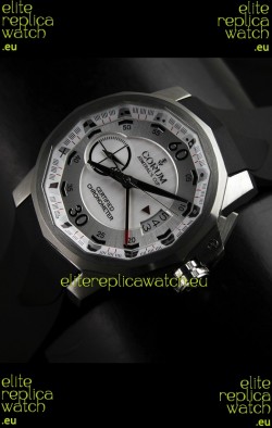 Corum Admiral's Cup Japanese Replica Watch in White Dial