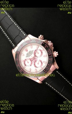 Rolex Oyster Daytona Cosmograph Swiss Replica Rose Gold Watch
