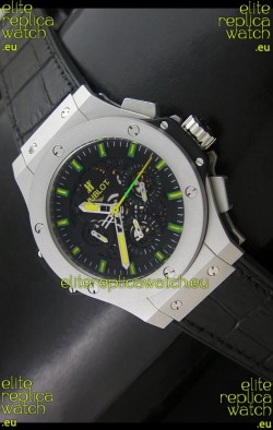 Hublot Big Bang Niemeyer Sandblasted Case Swiss Watch in Steel