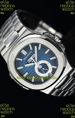 Patek Philippe Nautilus 5726A 1:1 Mirror Swiss Watch Blue Dial