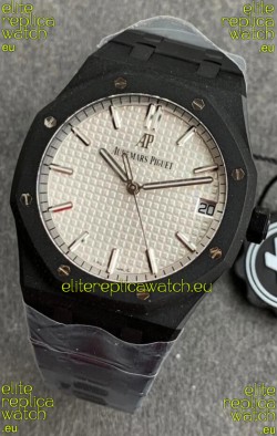 Audemars Piguet Royal Oak 15500 PVD Coated Swiss Replica Watch 3120 Swiss Movement - White Dial