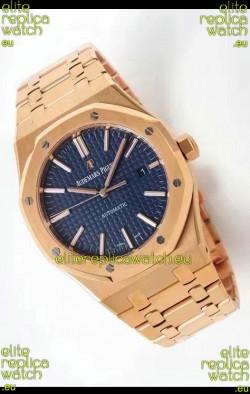 Audemars Piguet Royal Oak 41MM 15500OR Watch 904L Steel Rose Gold - Ultimate 1:1 3120 Movement
