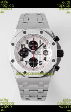 Audemars Piguet Royal Oak Offshore PANDA Chronograph 1:1 Mirror Replica Watch - 904L Steel