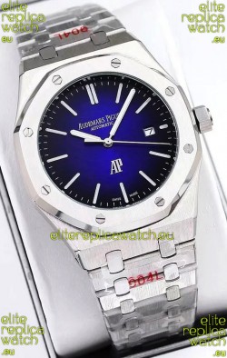 Audemars Piguet Royal Oak Jumbo Extra Thin Edition Watch in Blue Dial - 39MM in 904L Steel Case