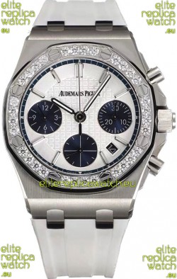 Audemars Piguet Royal Oak Offshore White Dial Chronograph 37MM - Swiss Replica Watch 