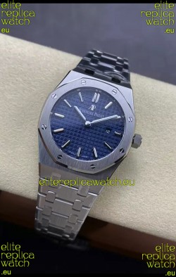 Audemars Piguet Royal Oak 33MM 904L Steel Blue Dial 1:1 Mirror Replica Watch