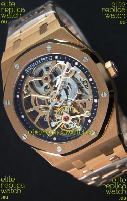 Audemars Piguet Royal Oak Tourbillon Extra-Thin Openworked Rose Gold Watch