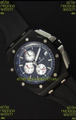 Audemars Piguet Royal Oak Offshore Chronograph Swiss Quartz Replica Watch PVD Case