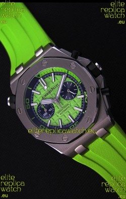 Audemars Piguet Royal Oak Offshore Diver Chronograph Swiss Quartz Replica Watch in Green
