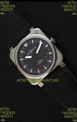 Bell & Ross BR03-92 Horograph Black Dial Swiss Leather Strap 1:1 Mirror Replica Watch